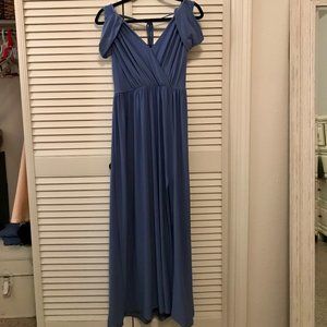 Beautiful Blue Floor-Length Dress